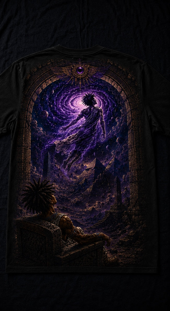 Mentally Somewhere Else All-Over Print T-Shirt / Hoodie — Egyptian Astral Streetwear