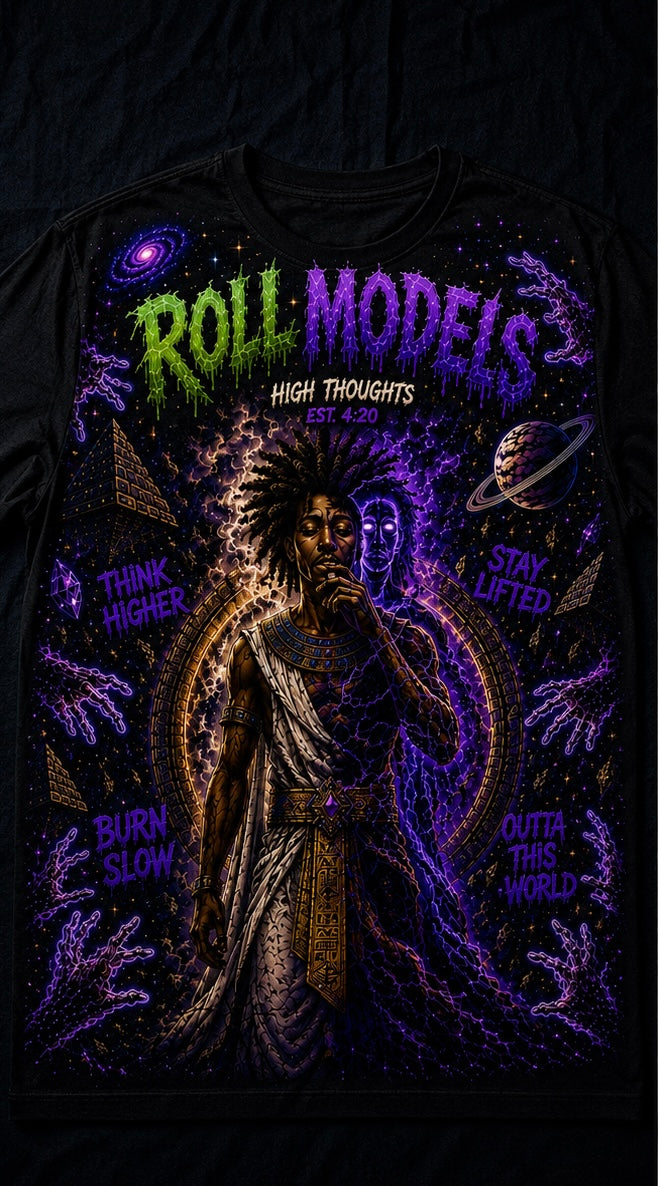 Roll Models Cosmic Rotation All-Over Print T-Shirt / Hoodie — High Thoughts Streetwear