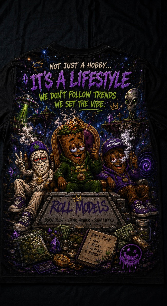 Roll Models Cosmic Rotation All-Over Print T-Shirt / Hoodie — High Thoughts Streetwear