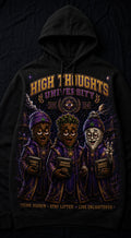 High Thoughts University All-Over Print T-Shirt / Hoodie — Cosmic Streetwear