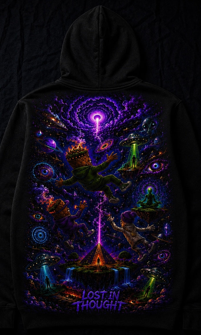 lost in thought hoodie