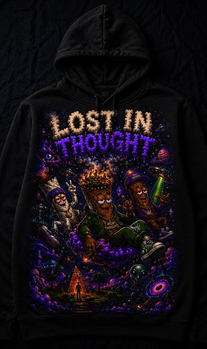 lost in thought hoodie