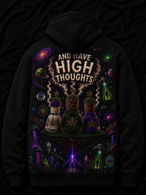 Cosmic 'Sometimes I Just Think and Have High Thoughts' Hoodie
